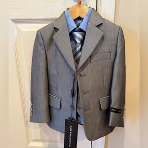 NWT Kids World of USA Toddler Boys 5 Piece Suit - size 3